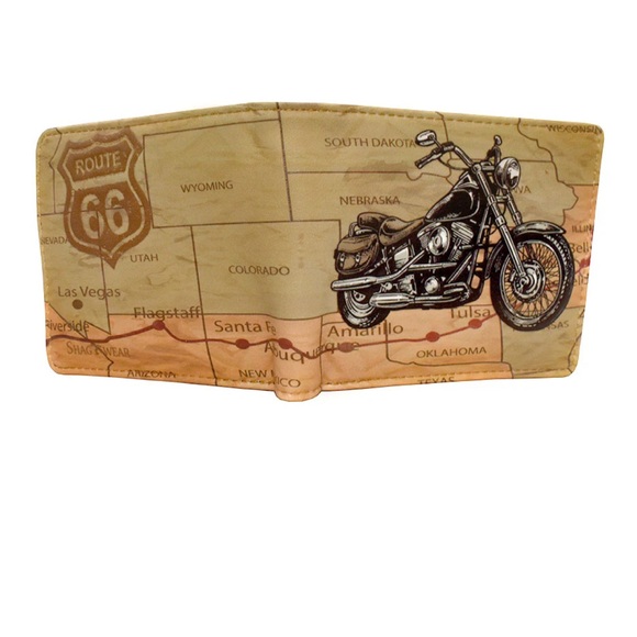 Men’s Route 66 Wallet - Picture 2 of 10